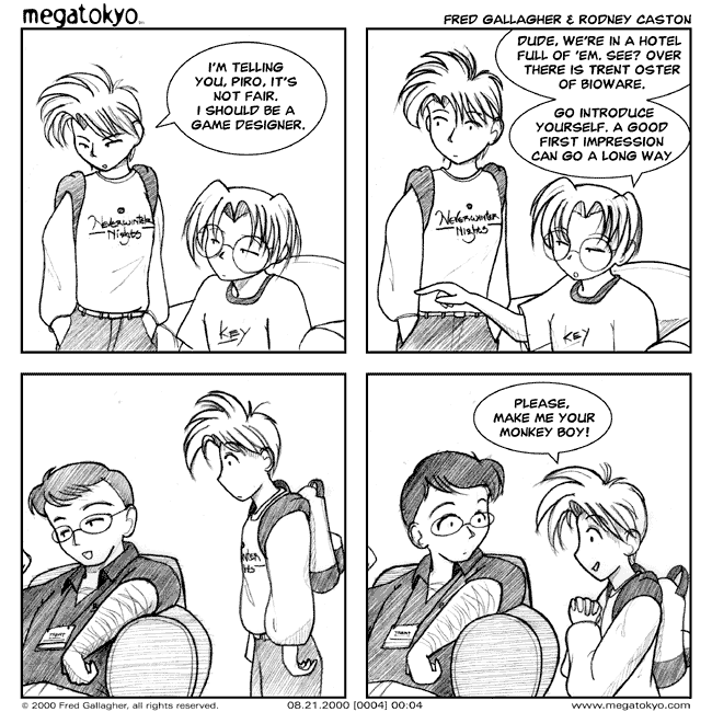 strip #4: E3 Bioware Boy